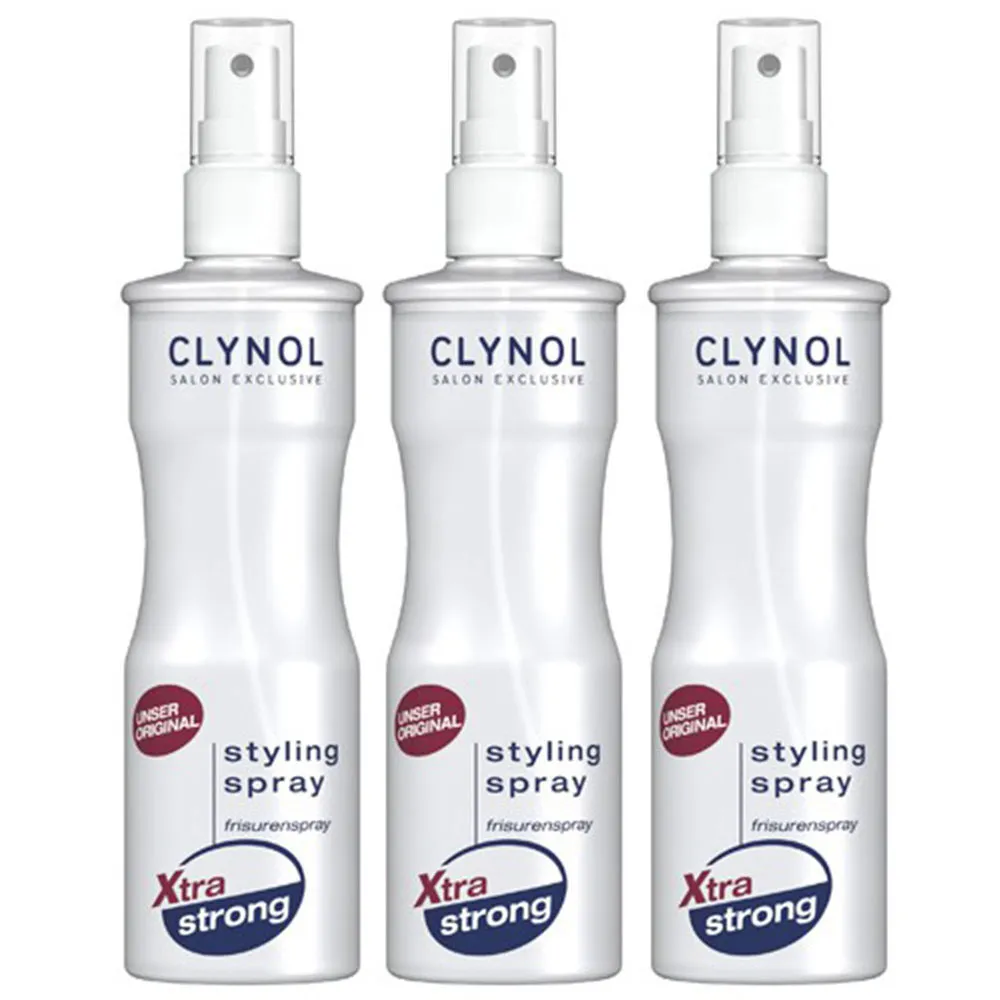 Clynol Styling  Spray Extra Strong 200 ml Viererpack 