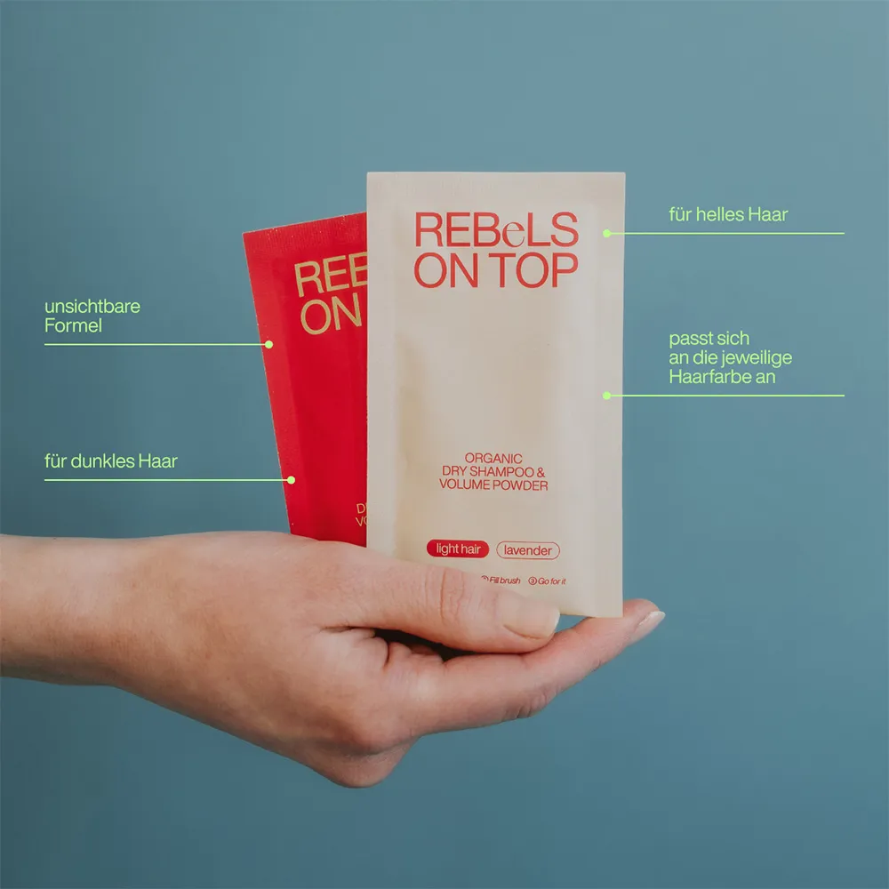 REBeLS ON TOP Trockenshampoo Light Refill 3x10 g 3 REBeLS ON TOP Trockenshampoo Light Refill 3x10 g