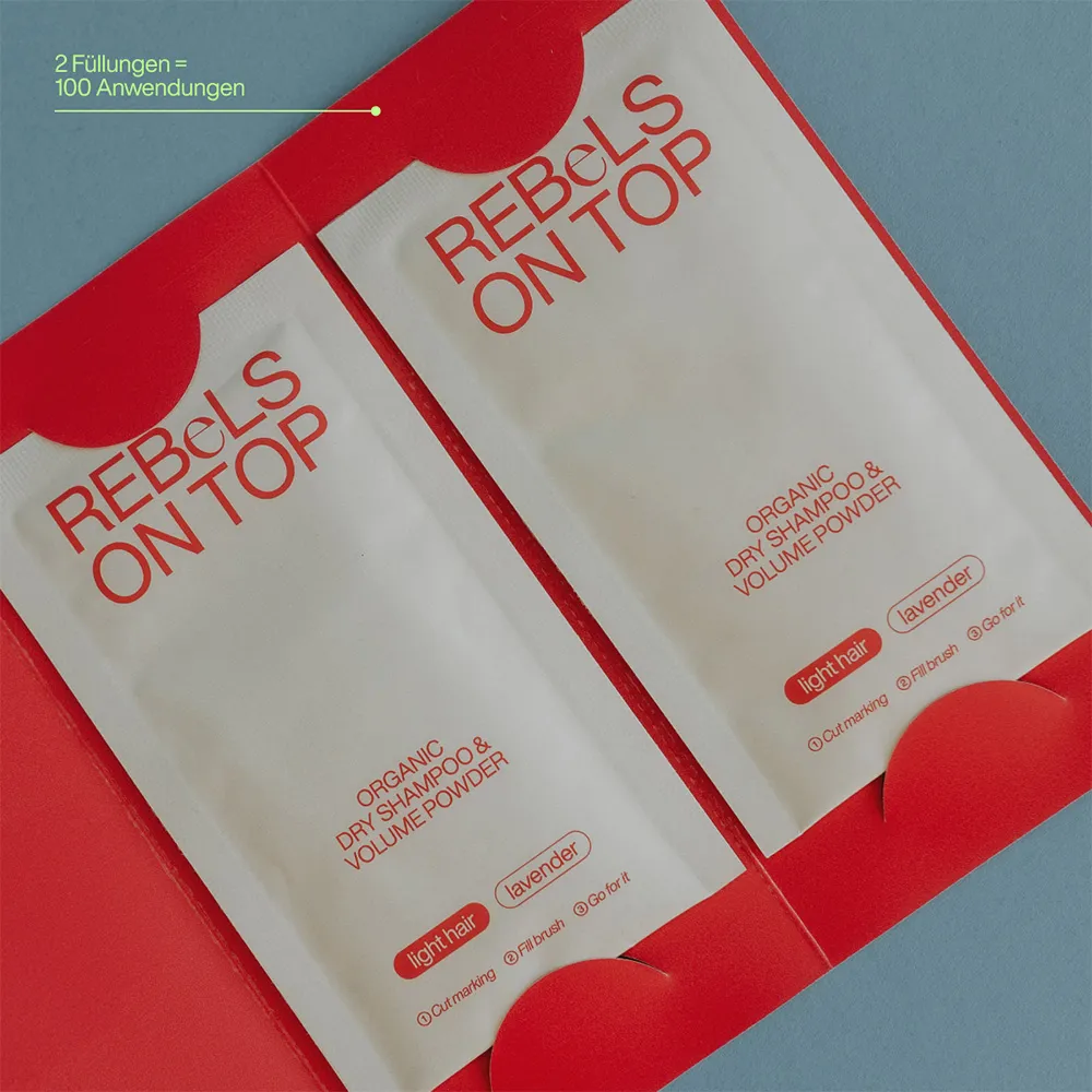 REBeLS ON TOP Trockenshampoo Light Refill 3x10 g 5 REBeLS ON TOP Trockenshampoo Light Refill 3x10 g