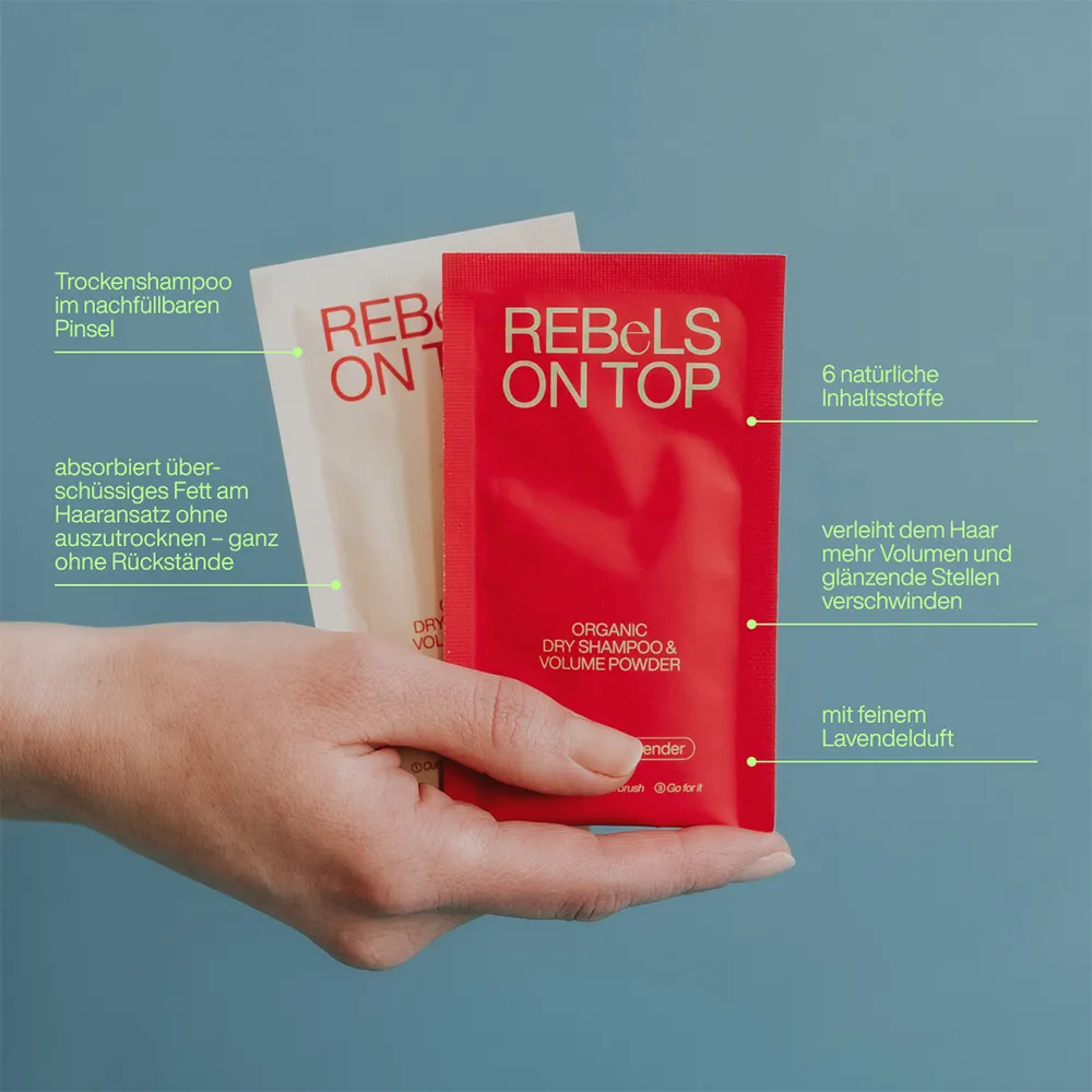 REBeLS ON TOP Trockenshampoo Dark Refill 3x10 g 3 REBeLS ON TOP Trockenshampoo Dark Refill 3x10 g