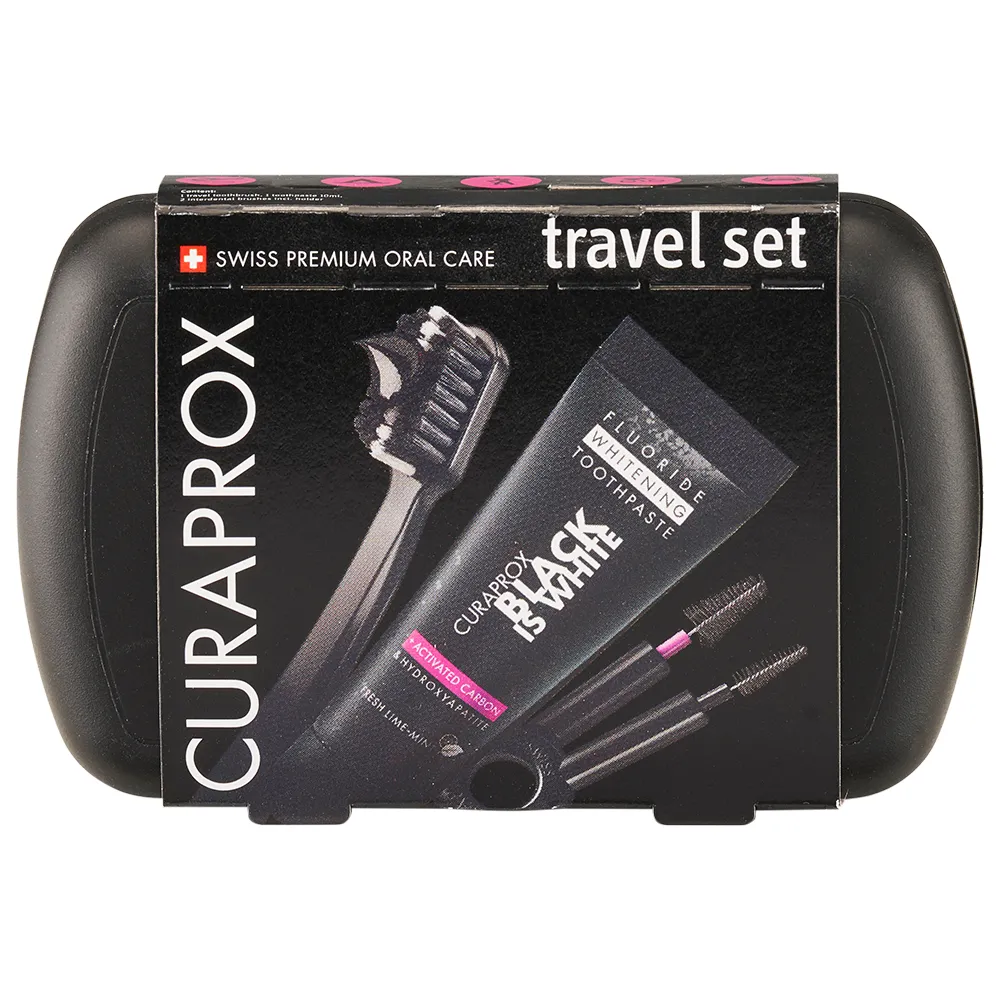 CURAPROX Black is white Travel-Set 