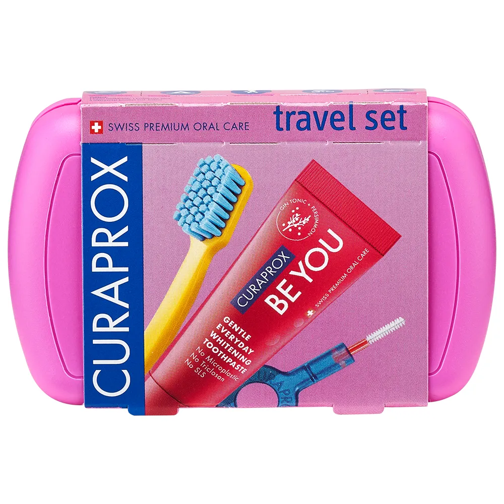 CURAPROX Travel-Set Rosa 1 CURAPROX Travel-Set Rosa