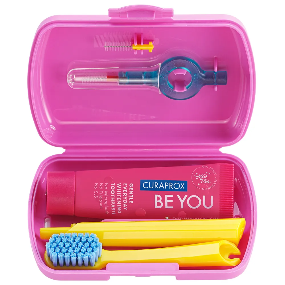CURAPROX Travel-Set Rosa 2 CURAPROX Travel-Set Rosa