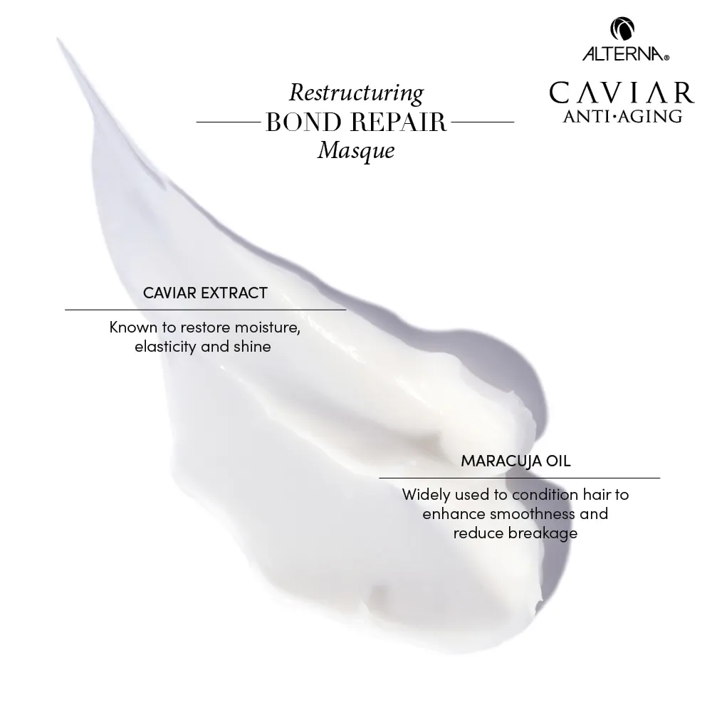 Alterna Caviar Restructuring Bond Repair Masque 169 ml 4 Alterna Caviar Restructuring Bond Repair Masque 169 ml