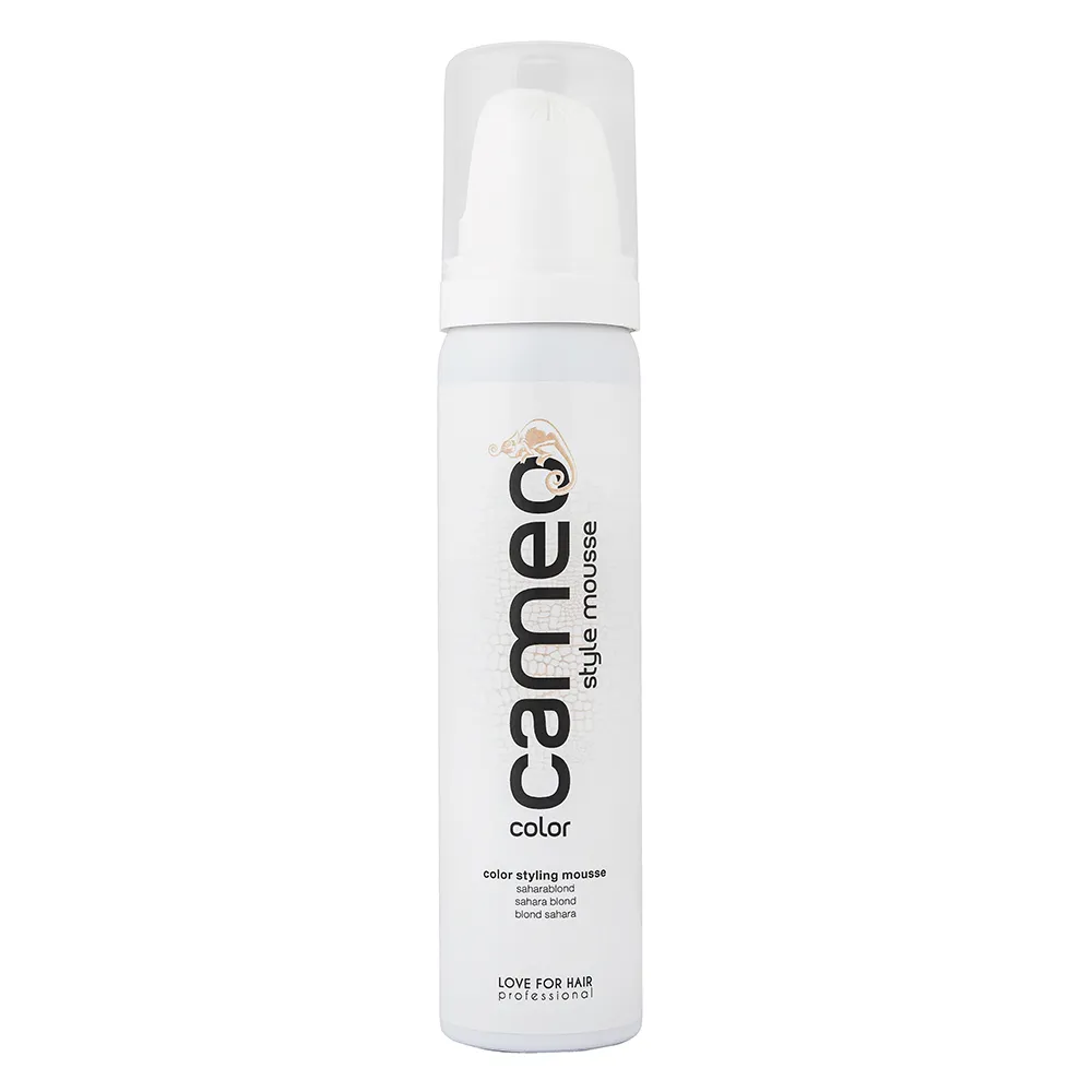 LOVE FOR HAIR Professional cameo color style mousse saharablond 75 ml 