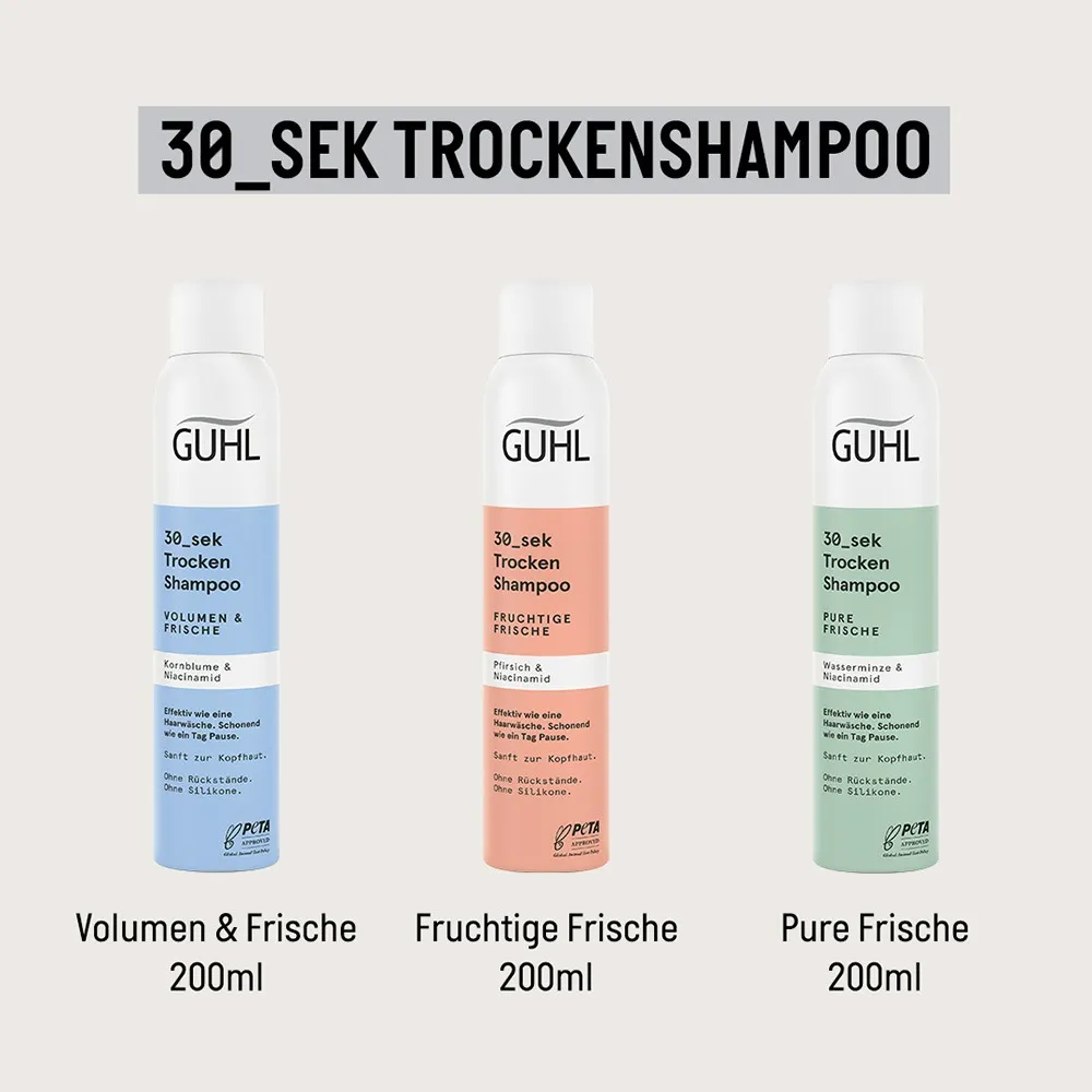 Guhl 30_Sekunden Trockenshampoo Volumen & Frische 200 ml 4 Guhl 30_Sekunden Trockenshampoo Volumen & Frische 200 ml