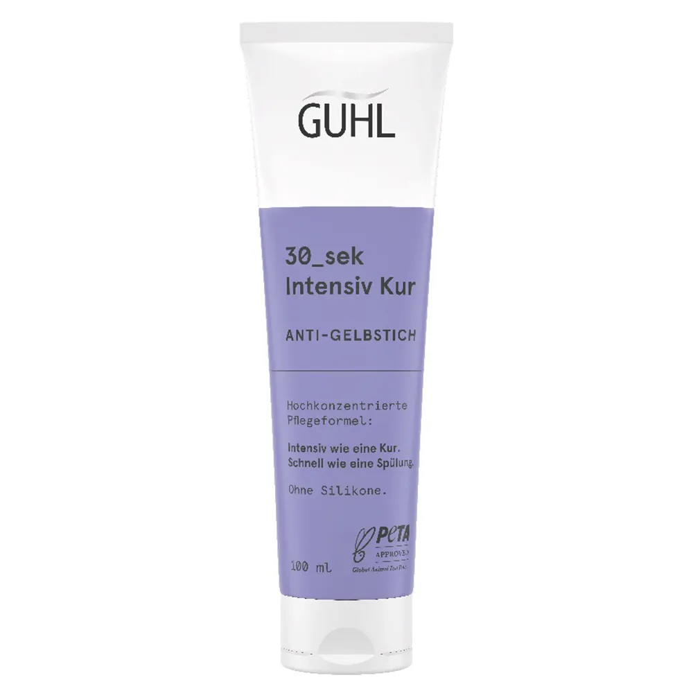 Guhl 30_sek Intensiv Kur Anti-Gelbstich 100 ml 