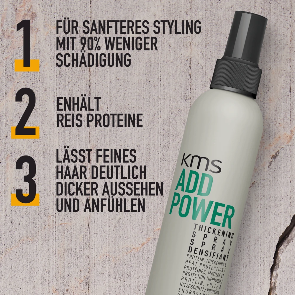 KMS Addpower Thickening Spray 200 ml 5 KMS Addpower Thickening Spray 200 ml
