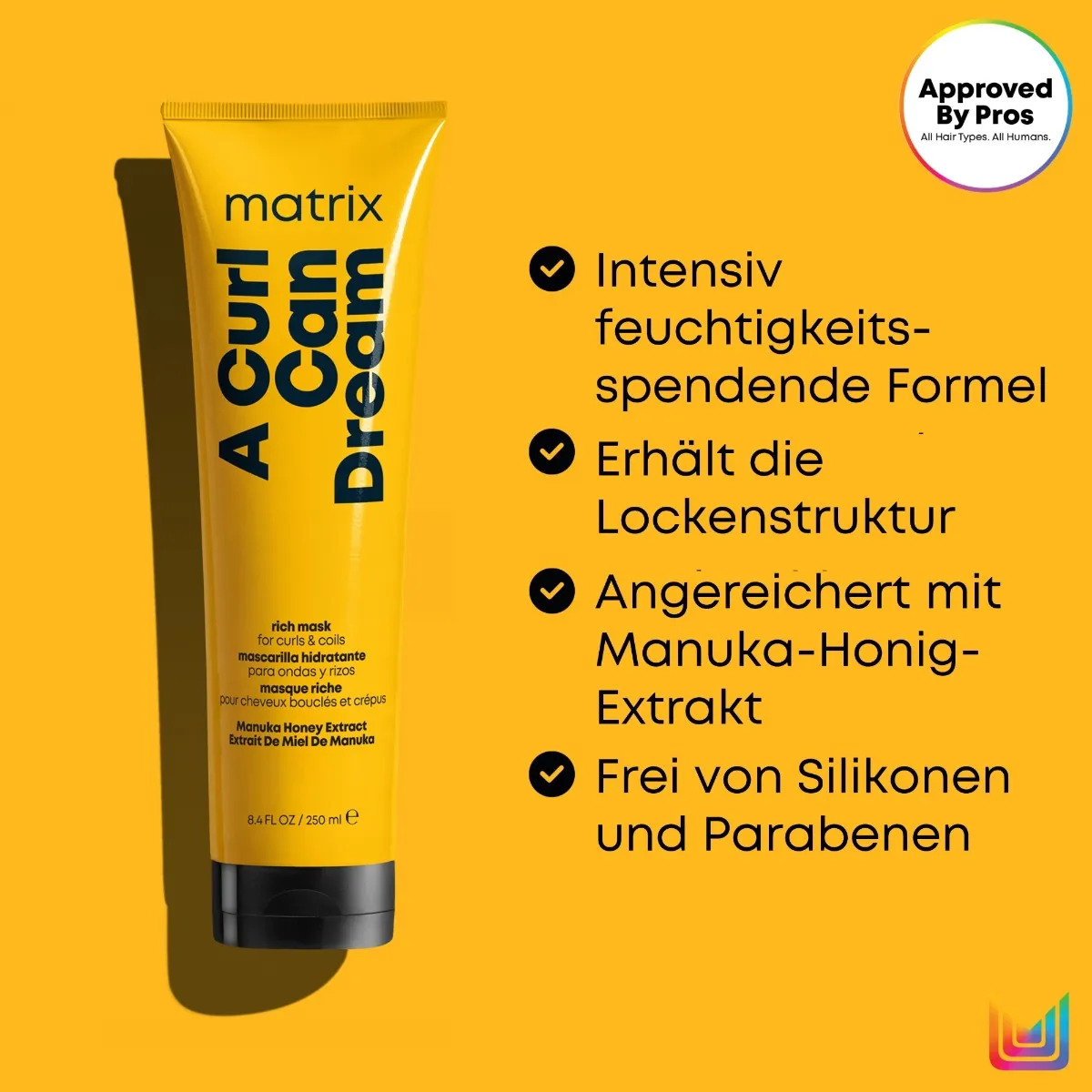 Matrix A Curl Can Dream Mask 280 ml 6 Matrix A Curl Can Dream Mask 280 ml