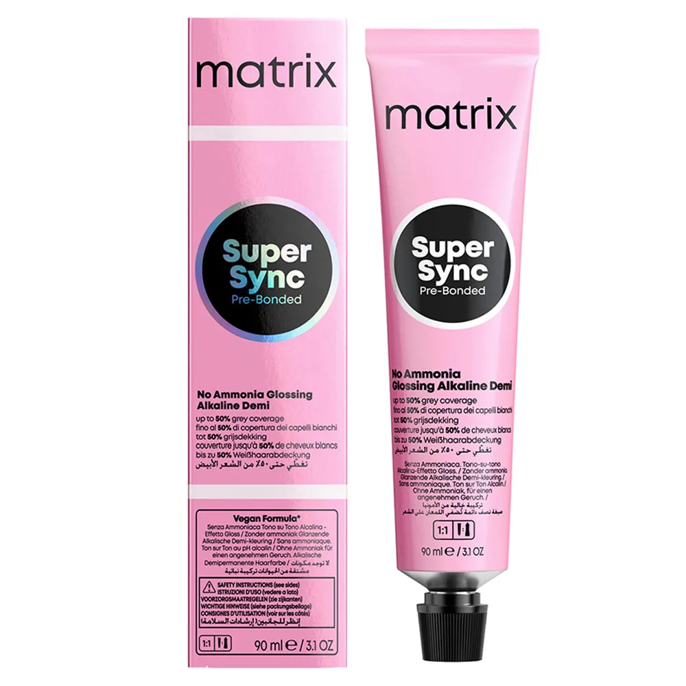 Matrix Super Sync Pre-Bonded T?nung 9MM Mocha Mocha 90 ml 1 Matrix Super Sync Pre-Bonded T?nung 9MM Mocha Mocha 90 ml