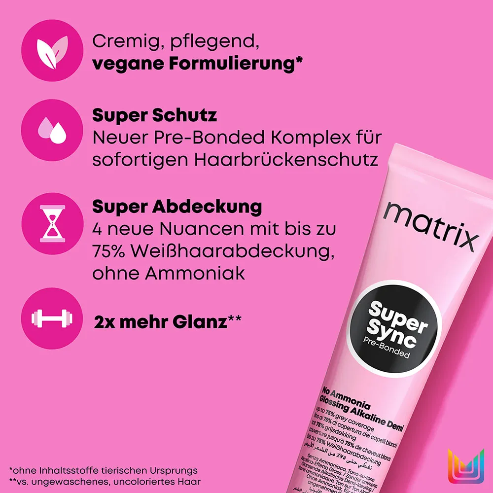 Matrix Super Sync Pre-Bonded T?nung 9MM Mocha Mocha 90 ml 5 Matrix Super Sync Pre-Bonded T?nung 9MM Mocha Mocha 90 ml
