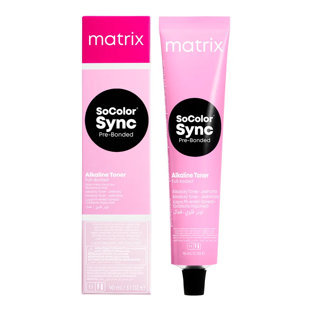 Matrix SoColor Sync Pre-Bonded - Blonde Nuancen 8A Asch 90 ml 