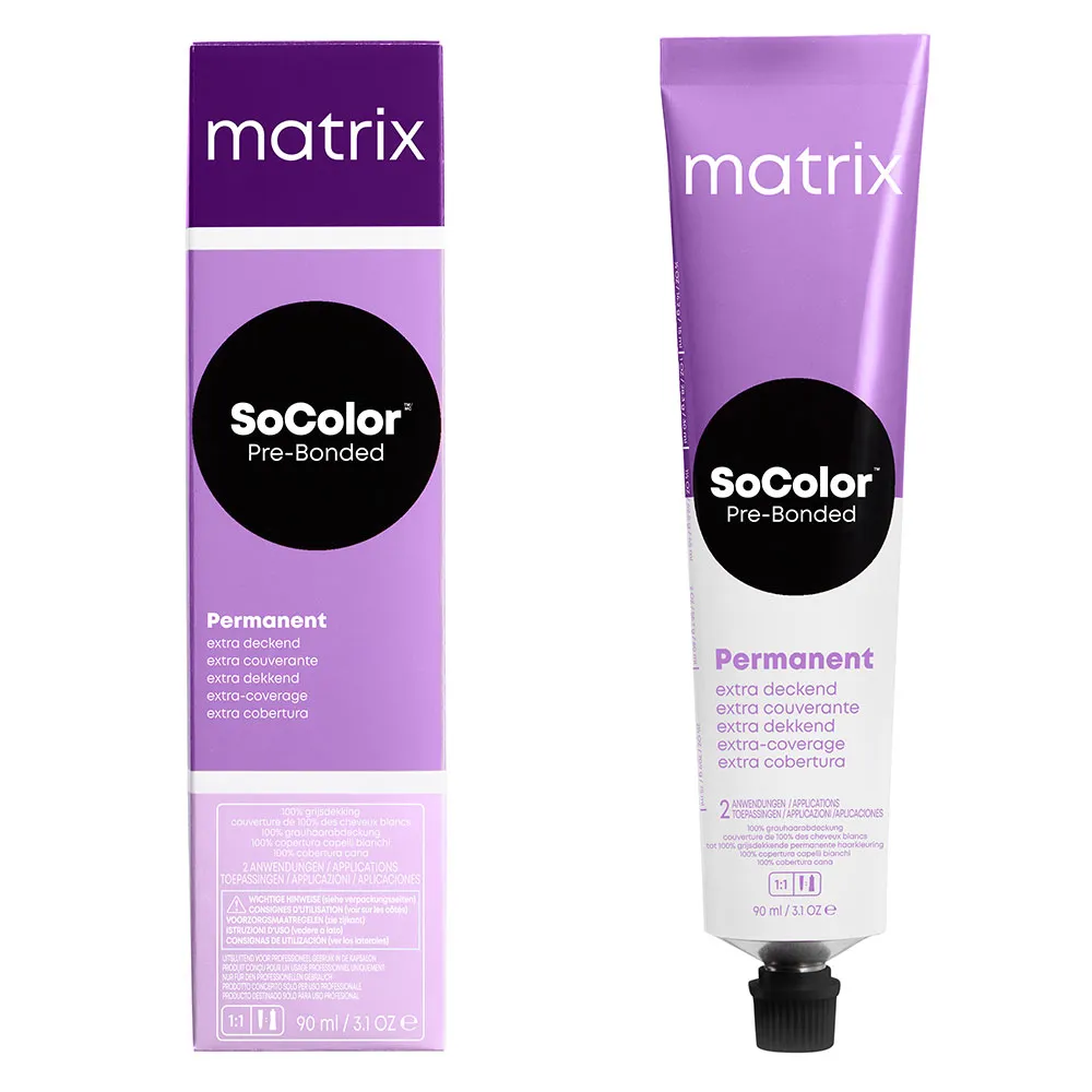 Matrix SoColor Pre-bonded - Extra deckende Haarfarbe 505G Extra Deckend Gold 90 ml 