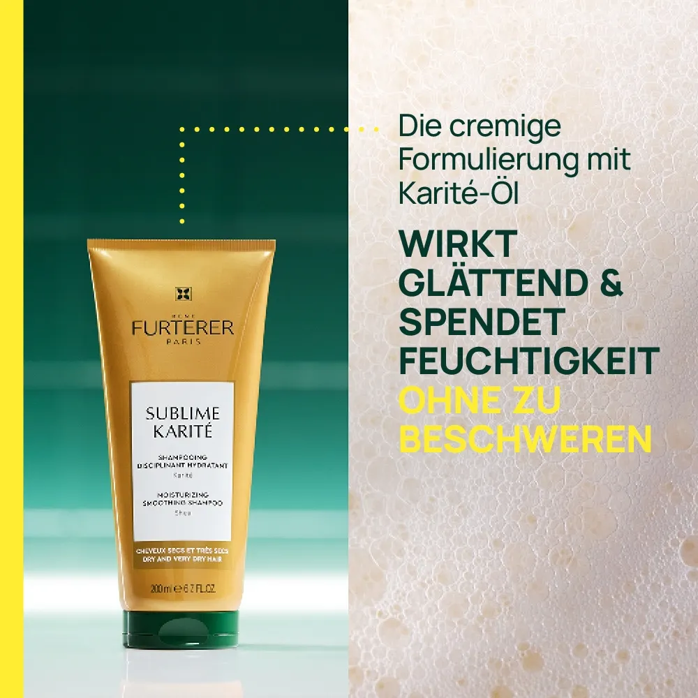 René Furterer Sublime Karité Feuchtigkeitsspendendes Shampoo 200 ml 2 René Furterer Sublime Karité Feuchtigkeitsspendendes Shampoo 200 ml