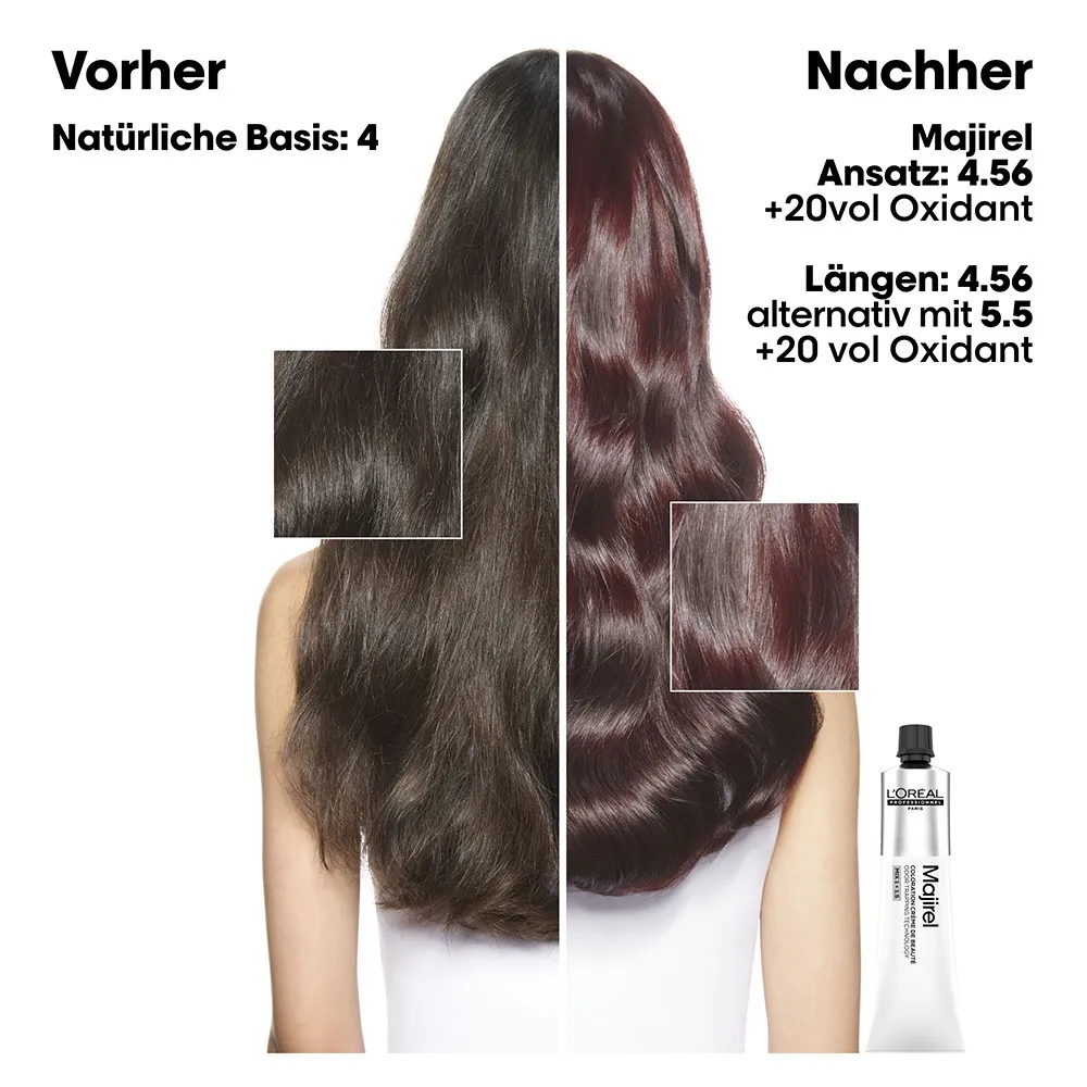 L'Oréal Professionnel Paris Majirel Mix 4.8 Mittelbraun Mocca 60 ml 6 L'Oréal Professionnel Paris Majirel Mix 4.8 Mittelbraun Mocca 60 ml