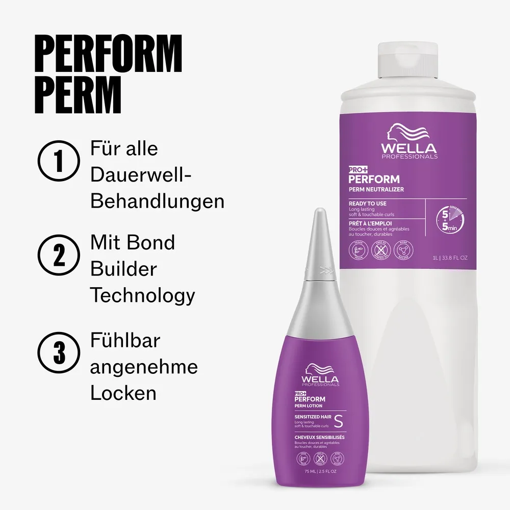Wella Perform Perm Lotion S 75 ml 3 Wella Perform Perm Lotion S 75 ml