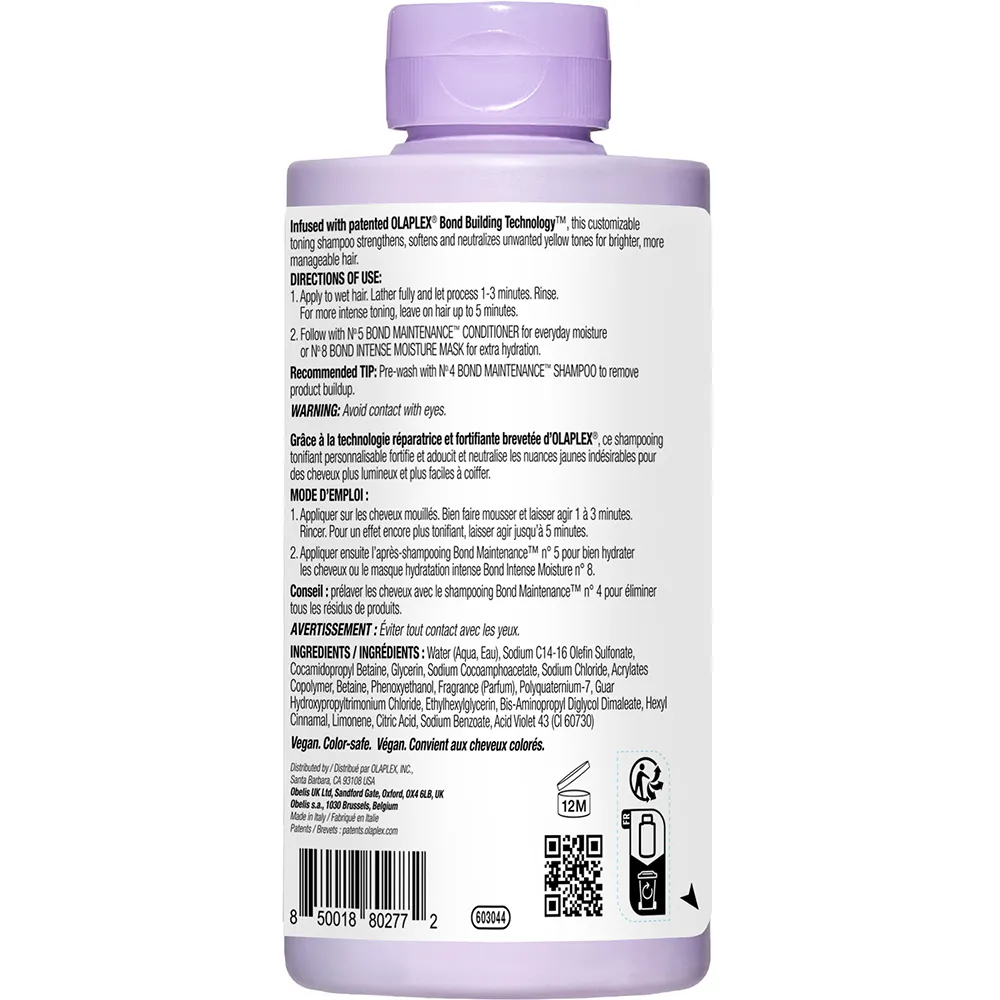 Olaplex No. 4-P Blonde Enhancer Toning Shampoo 250 ml 2 Olaplex No. 4-P Blonde Enhancer Toning Shampoo 250 ml