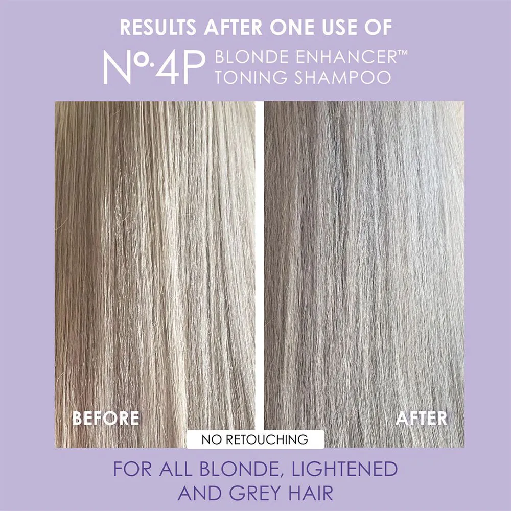 Olaplex No. 4-P Blonde Enhancer Toning Shampoo 250 ml 3 Olaplex No. 4-P Blonde Enhancer Toning Shampoo 250 ml