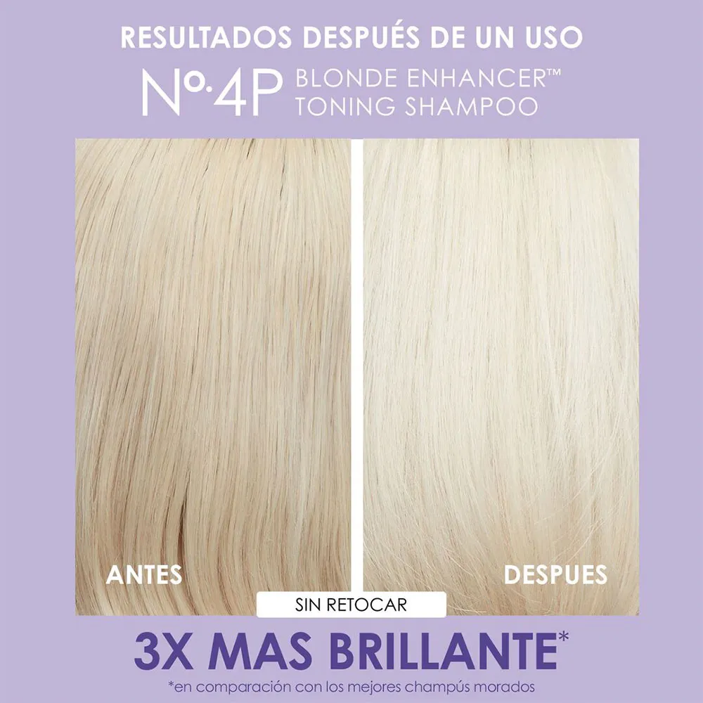 Olaplex No. 4-P Blonde Enhancer Toning Shampoo 250 ml 5 Olaplex No. 4-P Blonde Enhancer Toning Shampoo 250 ml