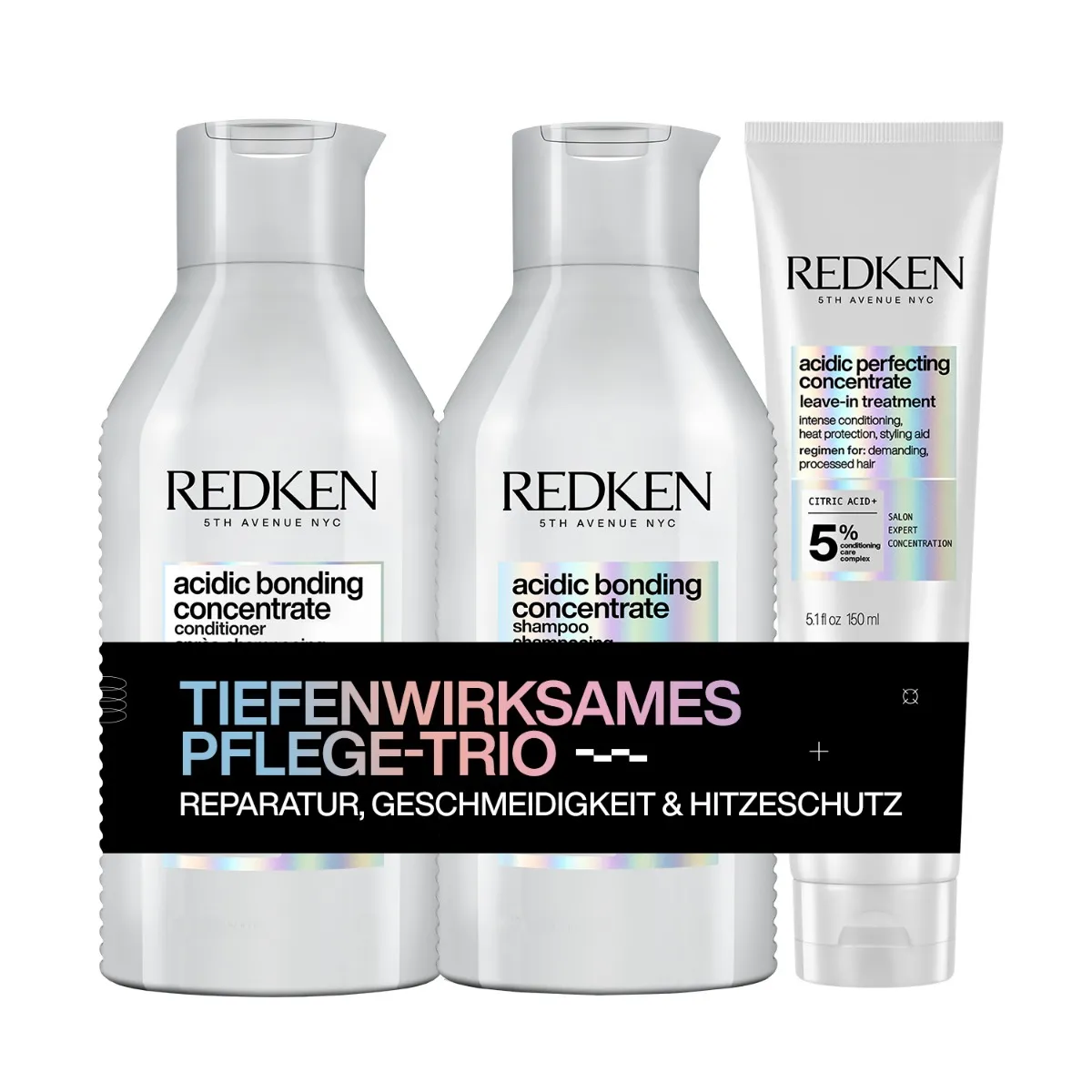 Redken Acidic Bonding Concentrate Basis Bundle 