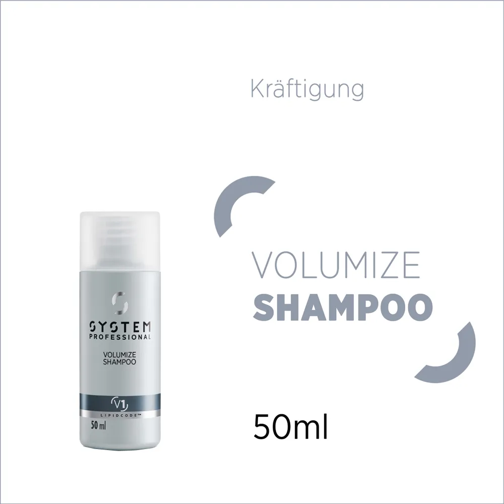 System Professional V1 Volumize Volumen-Shampoo 50 ml 2 System Professional V1 Volumize Volumen-Shampoo 50 ml