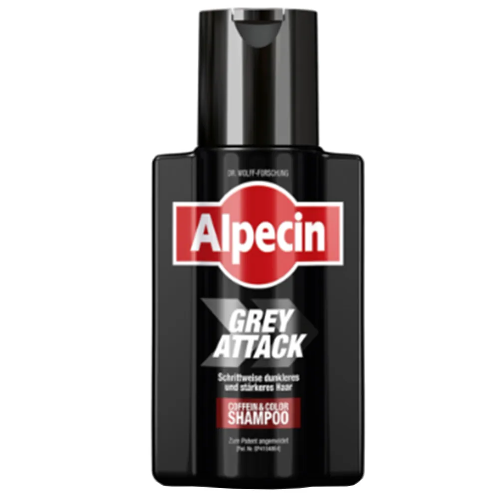Alpecin Grey Attack Coffein & Color Shampoo 200 ml 