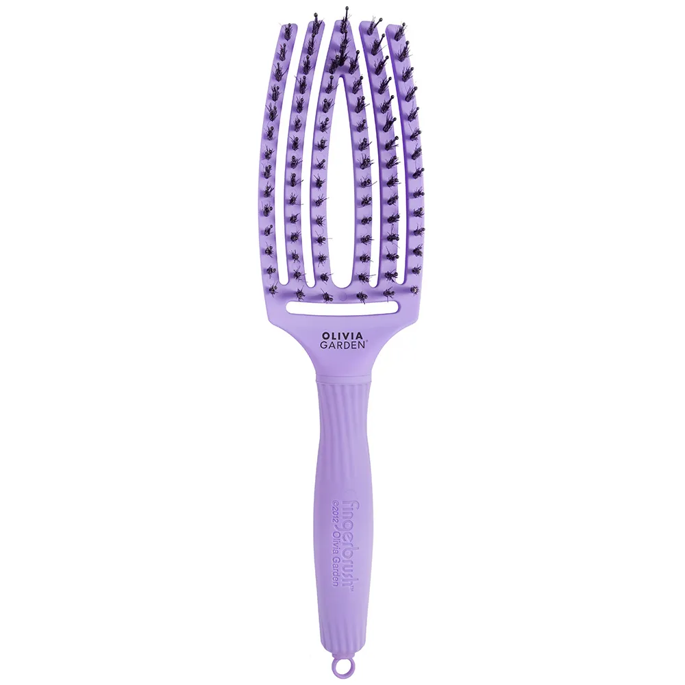 Olivia Garden Fingerbrush Combo M Lavender 1 Olivia Garden Fingerbrush Combo M Lavender