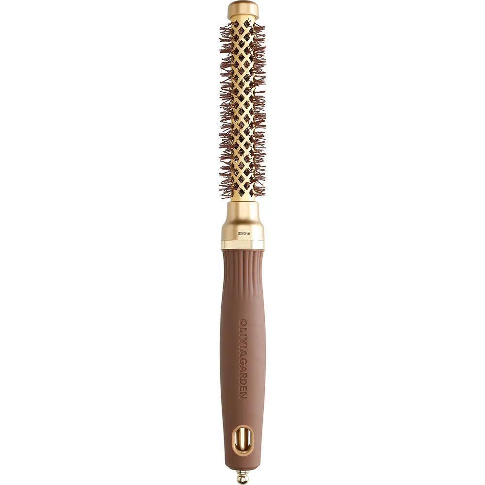 Olivia Garden Expert Blowout Shine Wavy Bristles Brown 15 mm 2 Olivia Garden Expert Blowout Shine Wavy Bristles Brown 15 mm