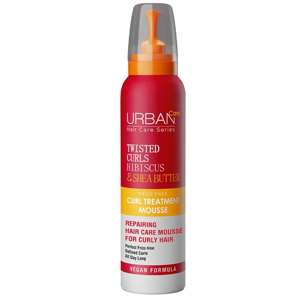 Urban Care TwistedCurls Hibiskus&Shea Trtm Mousse 150 ml 