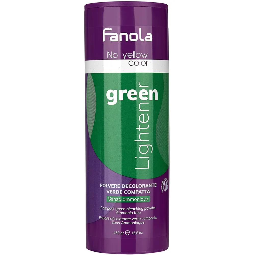 Fanola No Yellow Compact Blondierung GRÃ¼N, 450 g 