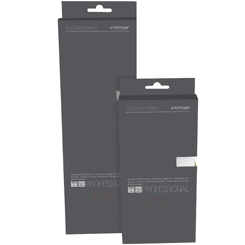 Comair Color Stripes lang 95x300mm 200 StÃ¼ck Str?hnen-Folien 