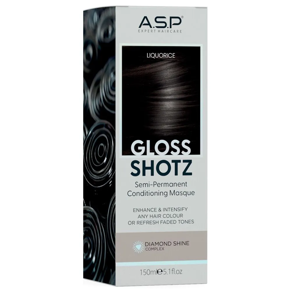 A.S.P Gloss Shotz Liquorice 150 ml 