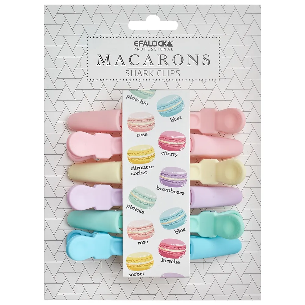 Efalock Sharkclips pastell sortiert 