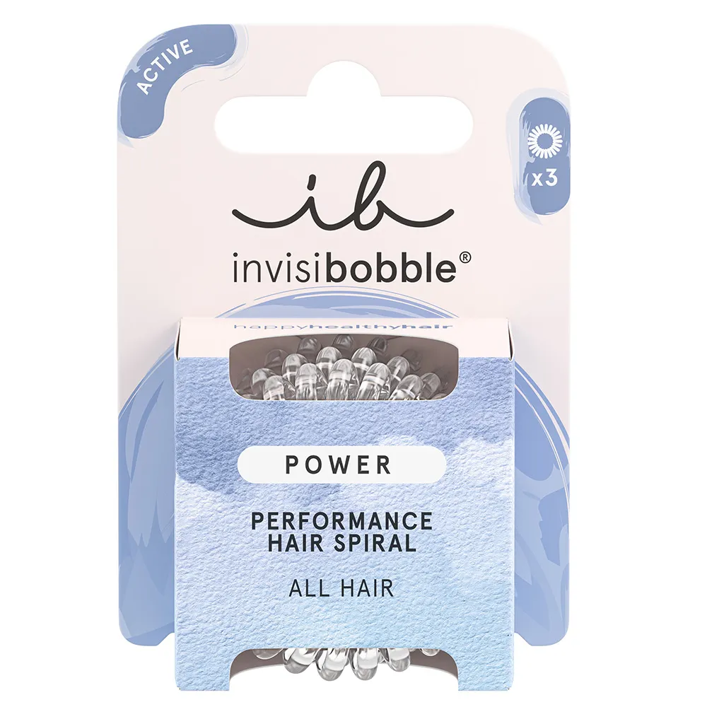 Invisibobble Power Crystal Clear 3 StÃ¼ck 