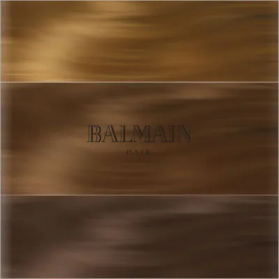 Balmain Clip Tape Extensions 40 cm Walnut 2 Balmain Clip Tape Extensions 40 cm Walnut