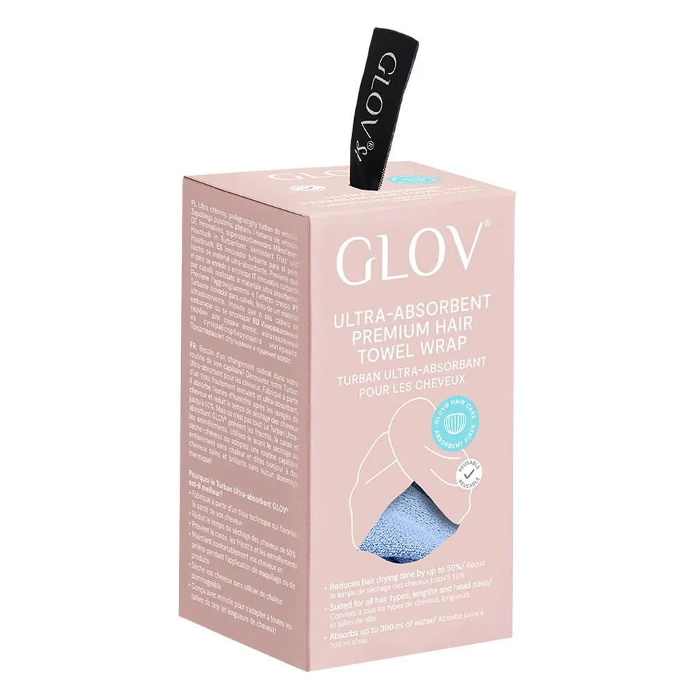 GLOV Hair Wrap - Blue 1 GLOV Hair Wrap - Blue