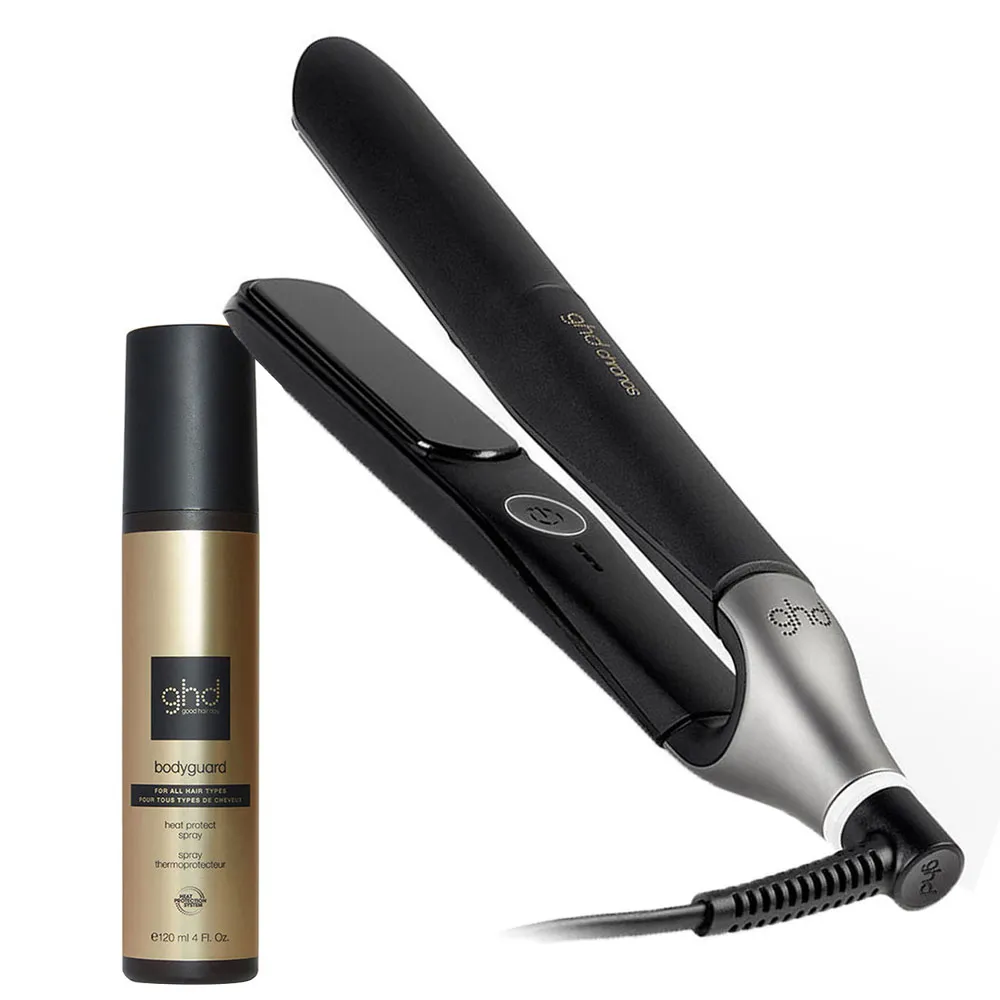 ghd chronos schwarz & bodyguard Hitzeschutz Pflegeduo 