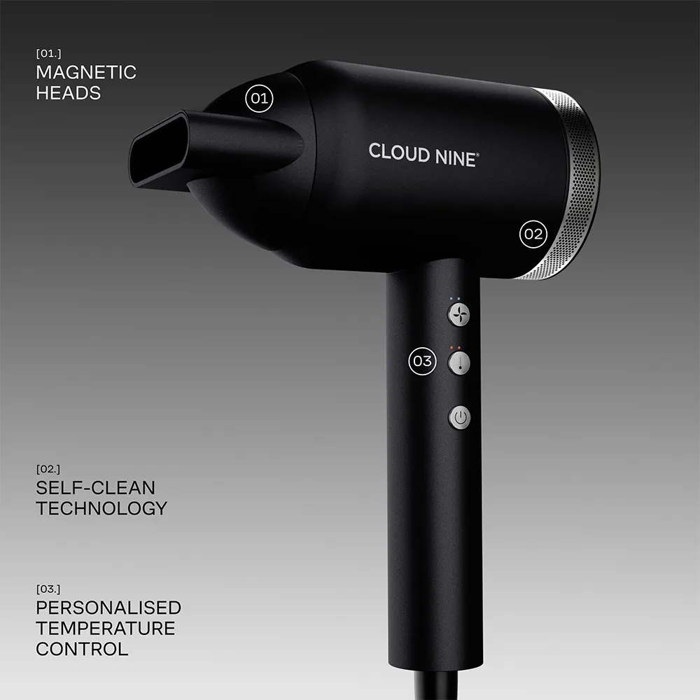CLOUD NINE The Airshot Pro Black 7 CLOUD NINE The Airshot Pro Black