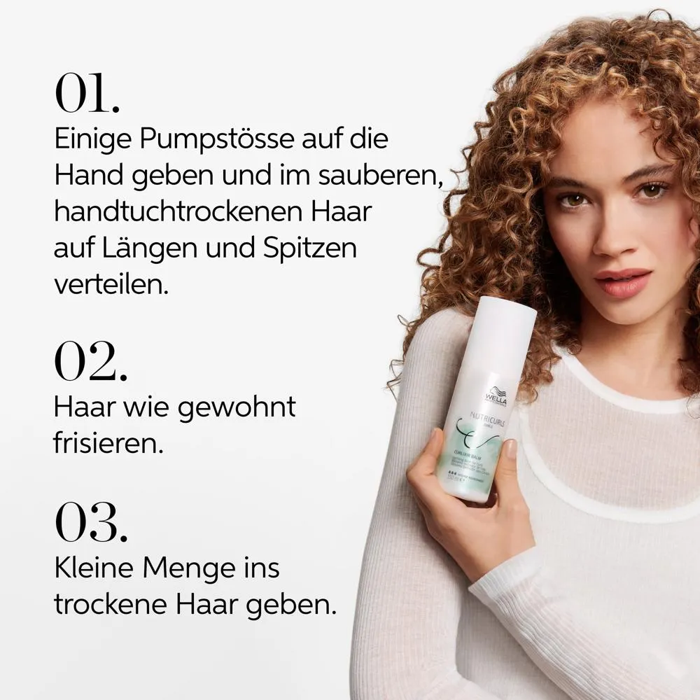 Wella Professionals Care Nutricurls Curlixir Balm 150 ml 6 Wella Professionals Care Nutricurls Curlixir Balm 150 ml