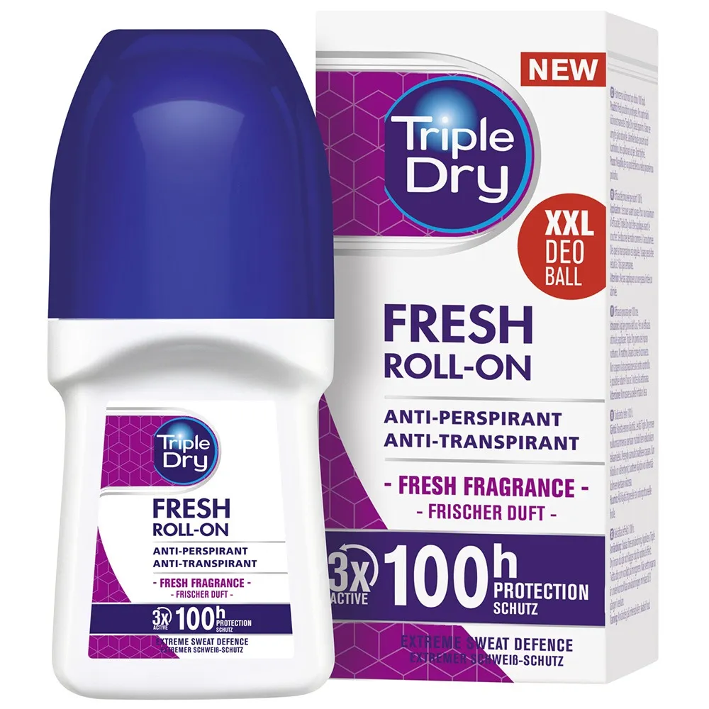 Triple Dry Fresh Anti-Transpirant Roll-On 50 ml 