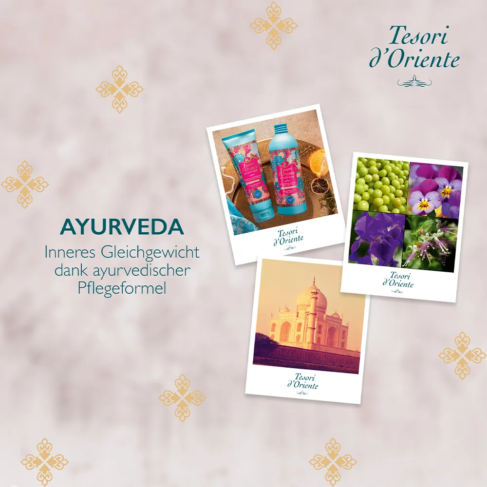 Tesori dâ² Oriente Parfum Deodorant Ayurveda 150 ml 3 Tesori dâ² Oriente Parfum Deodorant Ayurveda 150 ml