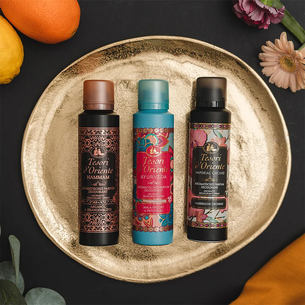 Tesori dâ² Oriente Parfum Deodorant Ayurveda 150 ml 5 Tesori dâ² Oriente Parfum Deodorant Ayurveda 150 ml