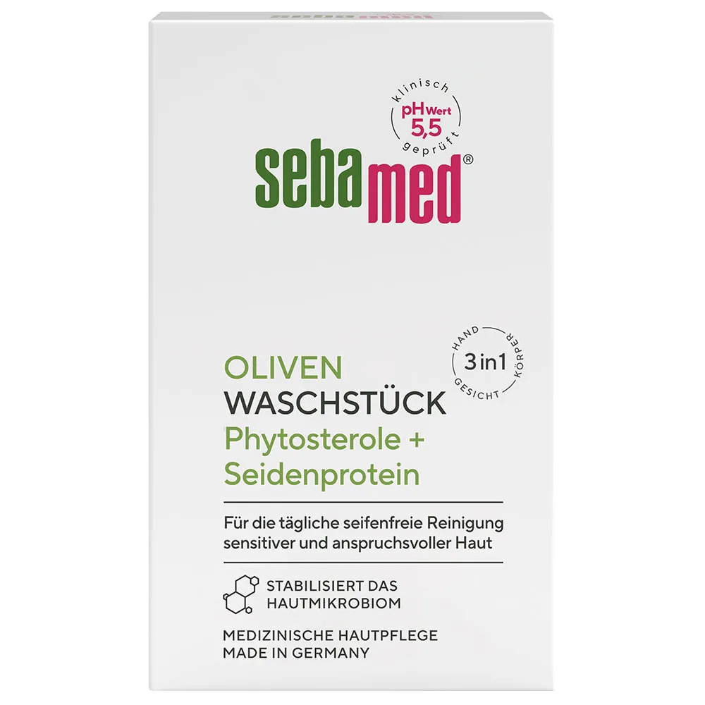 sebamed Seifenfreies WaschstÃ¼ck mit Olive 150 g 